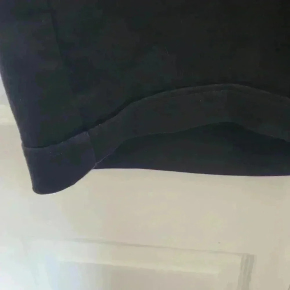 Addition Elle Women's Jet Black Polyester/Cotton Shorts -Size 16 - Picture 5 of 9